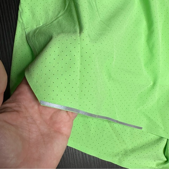 Lululemon Fast and Free Short 6” *Lined NWT Size XXL (Scream Green) - Picture 2 of 14